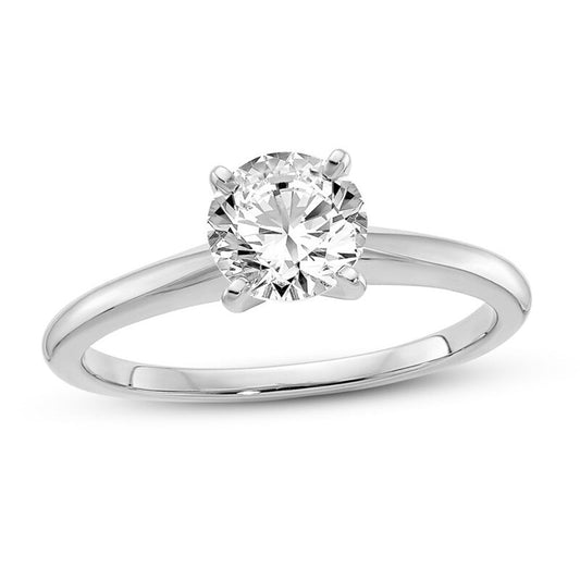 Round Cut Diamond 1.10CT F/VS2 Solitaire Engagement Ring, IGI Certified Round Lab Grown Diamond Wedding Ring, Anniversary Gift, Promise Ring