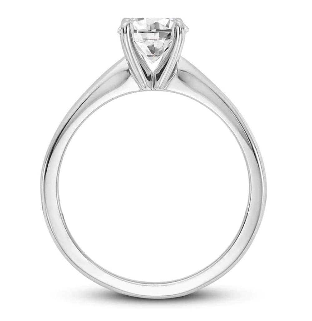 Round Cut Diamond 1.10CT F/VS2 Solitaire Engagement Ring, IGI Certified Round Lab Grown Diamond Wedding Ring, Anniversary Gift, Promise Ring